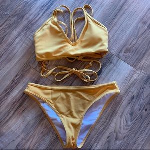 Yellow Bikini Set